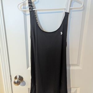 Under Armour Women's Black and White Tank Top